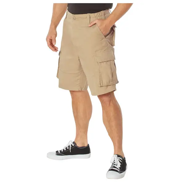 Trending ROTHCO Men's Vintage Solid Paratrooper Khaki L Cargo Shorts (2170)