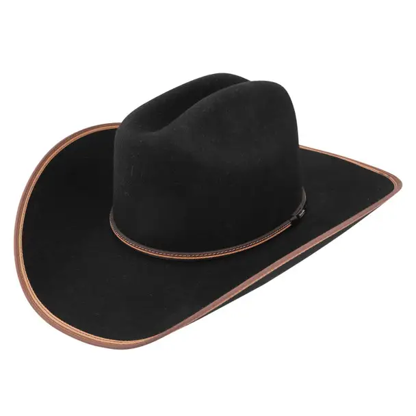 STETSON Foothills B Black Cowboy Hat (SWFTHSB724007) Crafted