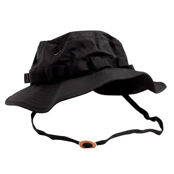 Get Yours MIL-TEC Black Trilaminate Boonie Hat (12326002)