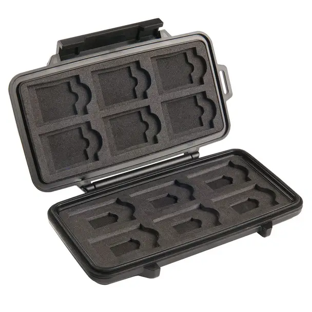 PELICAN Black Micro Memory Card Case (009150-0100-110) Hassle-Free Returns