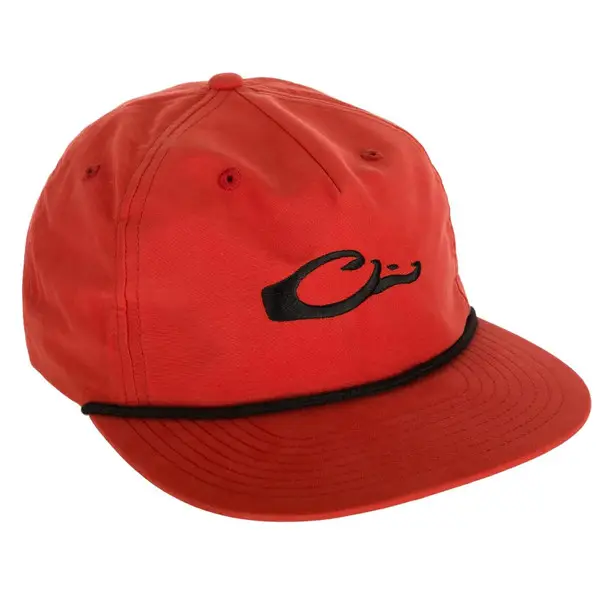 DRAKE Logo Rope Dark Orange/Black Cap (DH1721-DOB) Certified