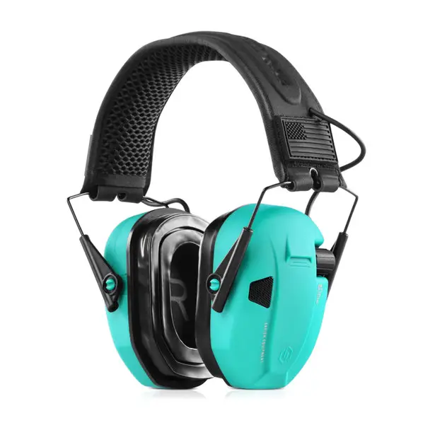 Sale SAVIOR EQUIPMENT Apollo Electronic Ear Protection Savior Teal Earmuffs (EM-APOLLO-TE)