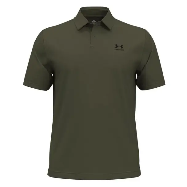 Special Discount UNDER ARMOUR Men's Tee To Green Freedom Marine OD Green/Black Polo (1385909-390)