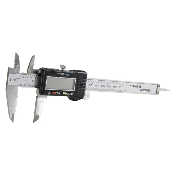 LYMAN Electronic Stainless Steel Digital Caliper (7832218) Genuine