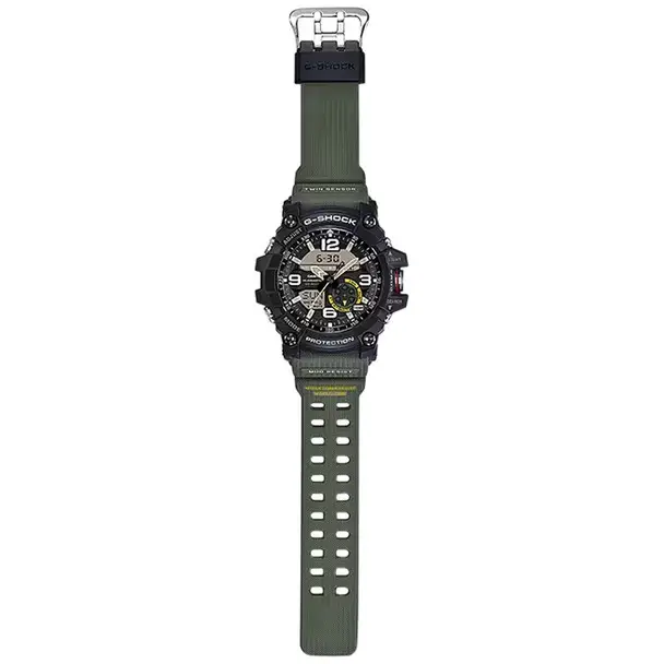 CASIO Tactical Mudmaster 145-215mm Watches w/ Olive Strap (GG1000-1A3) Special Discount