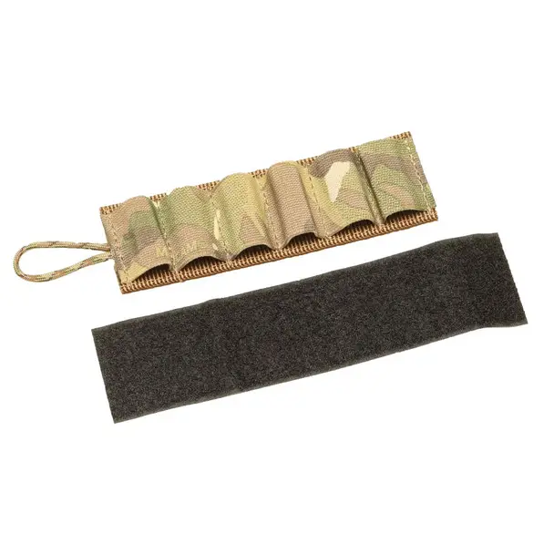 ESSTAC 6 Round Multicam Shotgun Card Shell Carrier with Hook (6RD-SCARD-MLC) Professional Grade