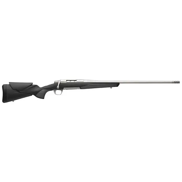 Holiday Sale BROWNING X-Bolt 2 Hunter Composite 6.8 Western 24in Stainless Threaded 3rd Matte Black Bolt-Action Rifle (036008299)