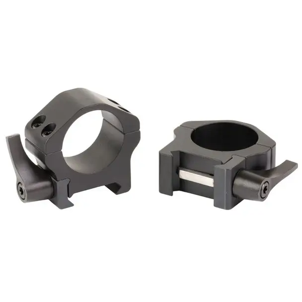 Same Day Shipping WARNE Maxima Horizontal QD 1 inch Low Matte Scope Rings (500LM)