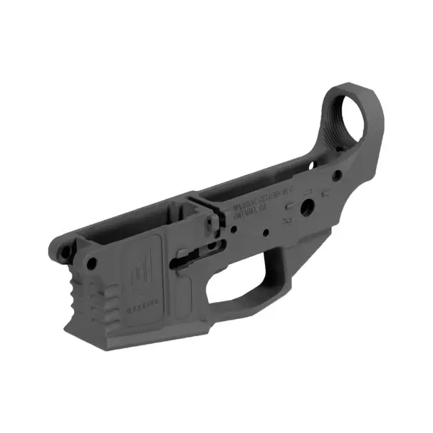 WARRIOR SYSTEMS AR-15 Billet Tungsten Gray Stripped Lower Receiver (7015203) Sale