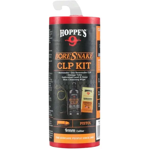 Discount HOPPES Boresnake 9mm Pistol w/ CLP Cleaning Kit (210009)
