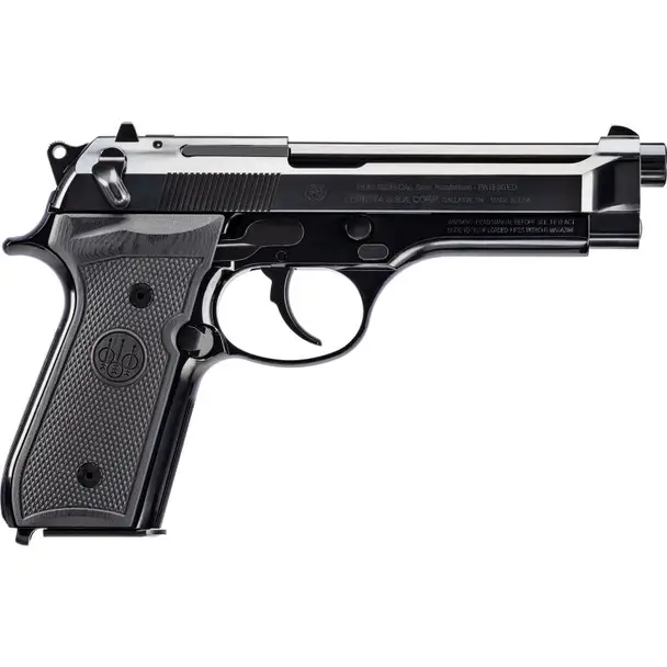 BERETTA 92FS Repro 9mm 4.9in 15rd Semi-Auto Pistol (J92SB15) Big Sale