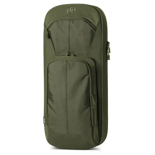 Secure Checkout SAVIOR EQUIPMENT Specialist Covert 34in OD Green Low Profile Discreet Soft Tactical SBR Rifle Bag w/ Backpack Strap (RB-SGSPORT34-WS-OG)