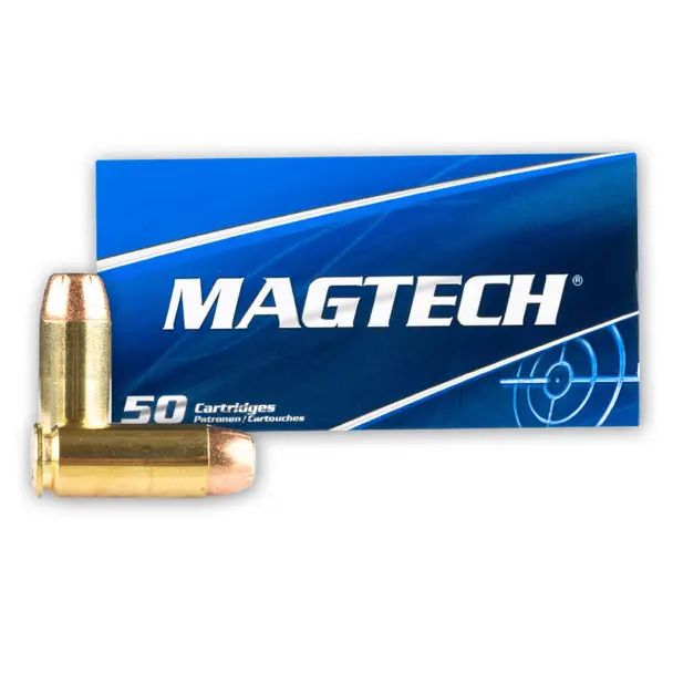 Time-Limited MAGTECH 10mm 180gr JHP 50rd/Box Handgun Ammo (10B)