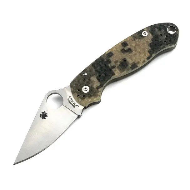Weekend Sale SPYDERCO Para 3 Digital Camo Folding Knife (C223GPCMO)