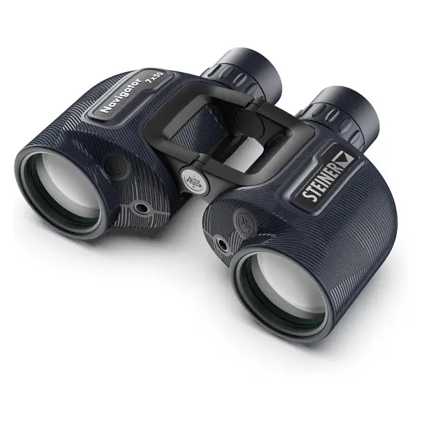 STEINER 7x50 Navy Blue Navigator Open Hinge Binoculars (2342) Direct From Factory