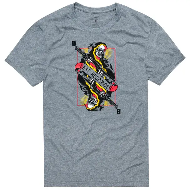 Free Returns VIKTOS Men's Last Responder Ash Heather Tee (19246)