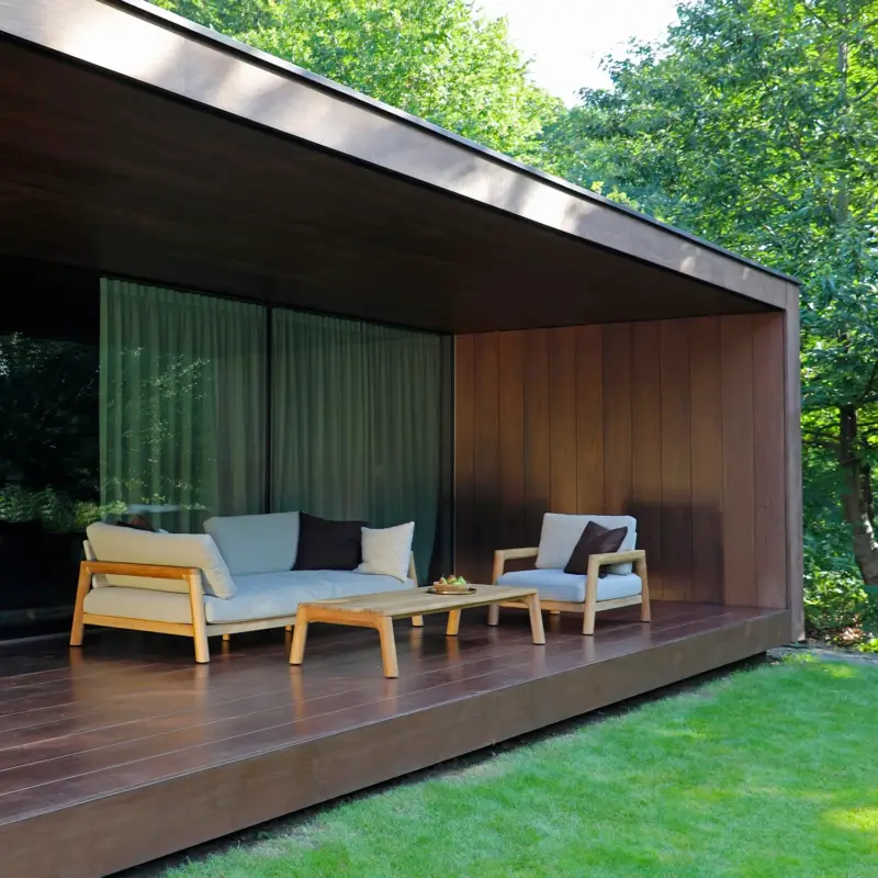 Best Price Julio - Outdoor Teak 3-Seater Sofa
