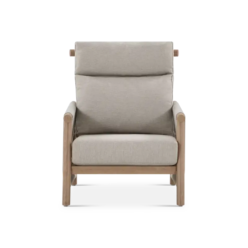Zen - Outdoor Aluminium High Back Lounge Chair Trusted Brand