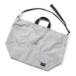 *BLUE LUG* 137 tote bag (ultra grid/gray) New Arrival