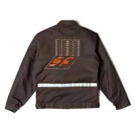 *JEFFREY SINCICH×BLUE LUG* window grate reflective jacket (brown) Shop Now