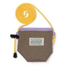 *BLUE LUG* can cooler pouch (beige/light purple) Latest