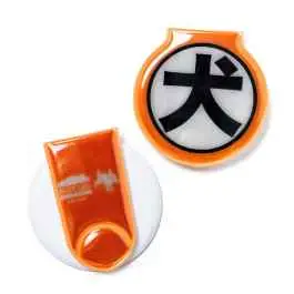 Same Day Shipping *BLUE LUG* dog reflector clip (orange)