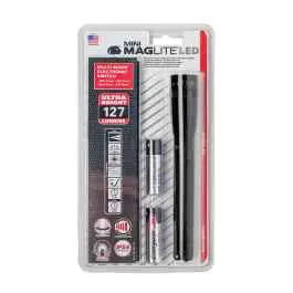 *MAGLITE* mini maglite led 2aa flashlight (black) Authentic