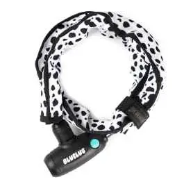 *BLUE LUG* compact wire lock (dalmatian) Final Sale