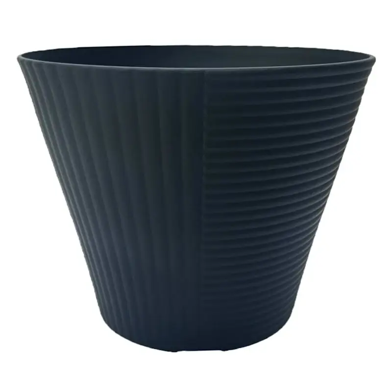 Deal Obidos Black Outdoor Planter, Small