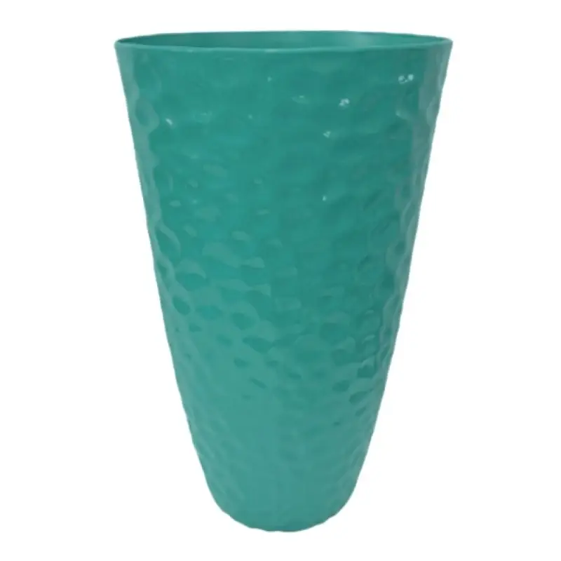 Comb Teal Tall Outdoor Planter, Extra Large Hassle-Free Returns