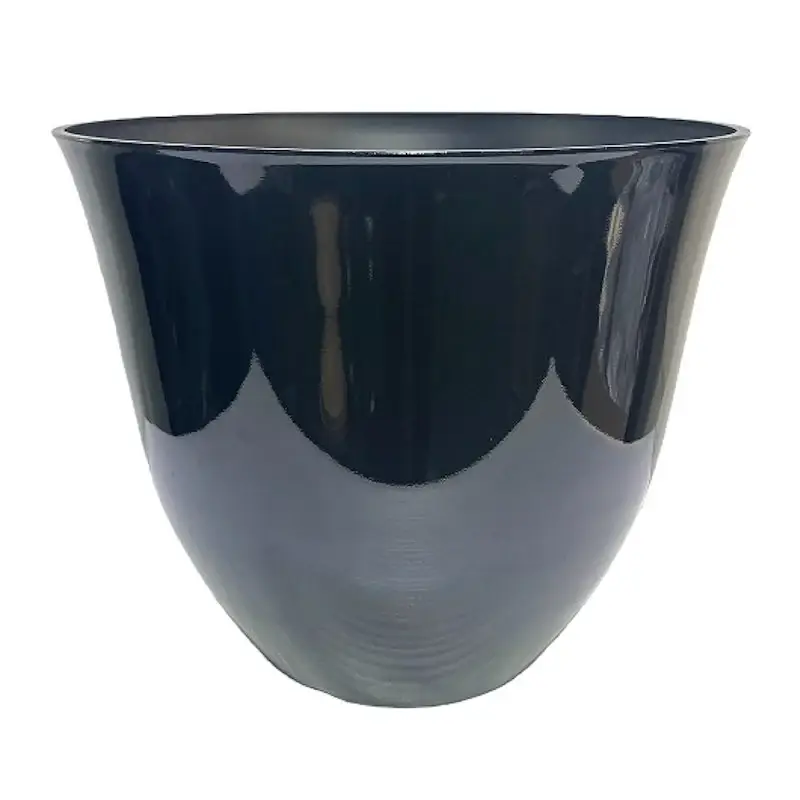 Final Sale Nora Black Outdoor Egg Planter, Small