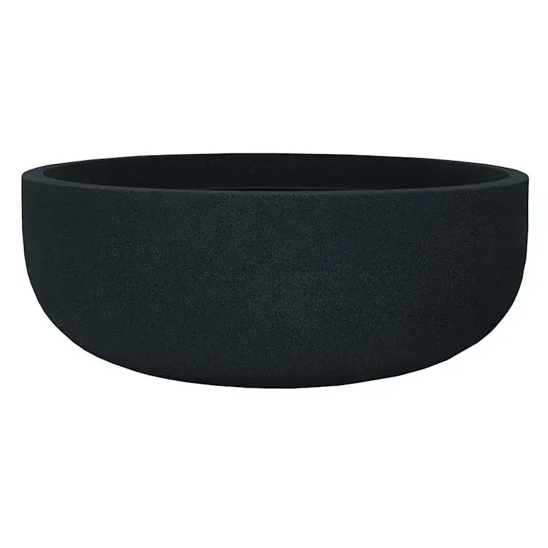 Japi Lead Rustic Bowl Outdoor Planter, Medium Shop Now