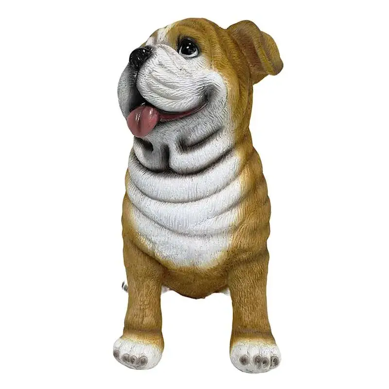 British Bulldog Outdoor Statue Free Returns