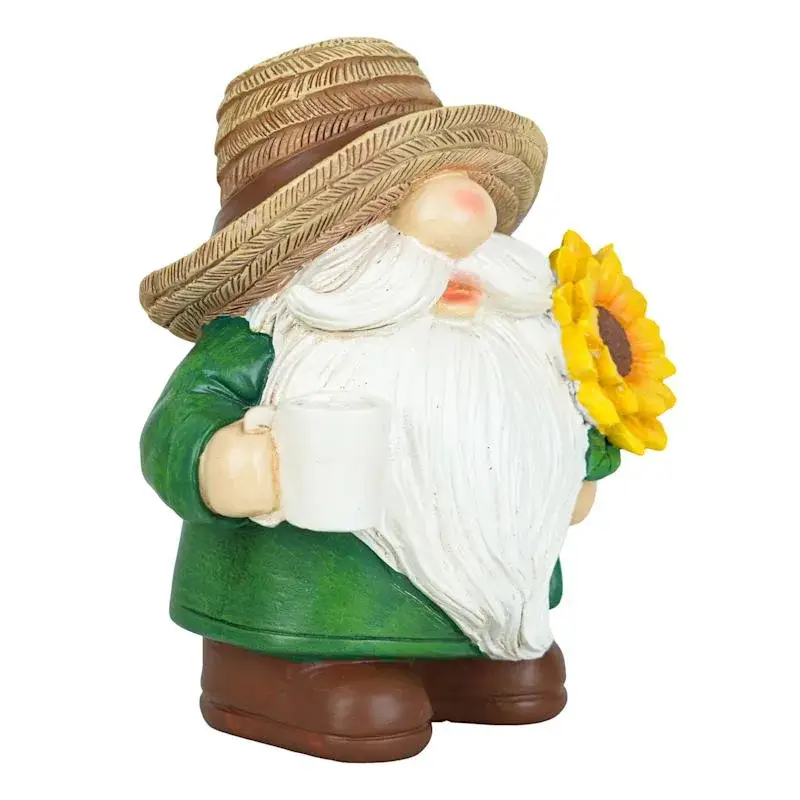 Clearance Farmer Gnome Outdoor Garden Statue
